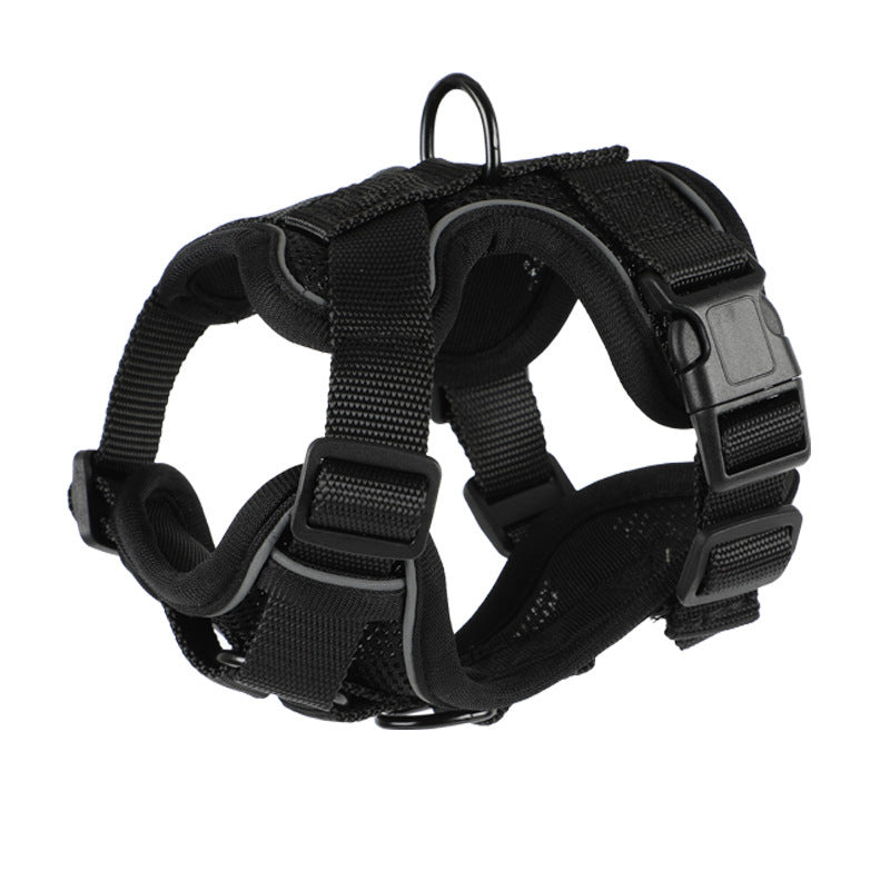 Vest-Style Dog Leash And Harness Set