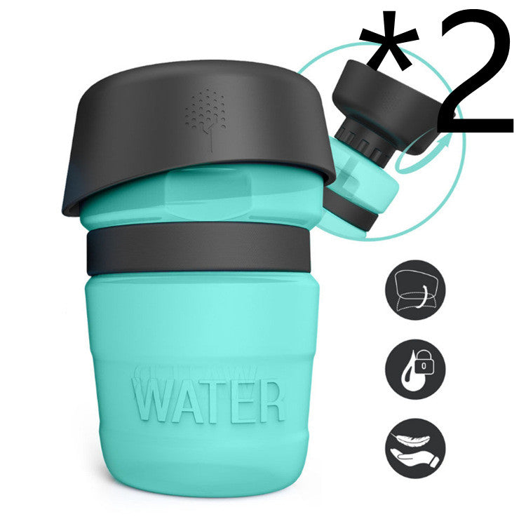Silicone Pet Travel Water Bottle