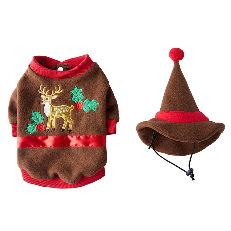 Halloween Christmas Dog Costume
