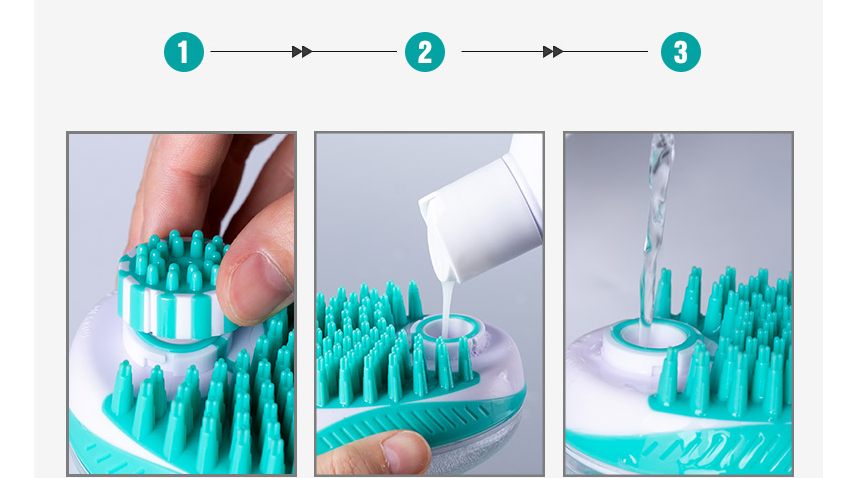 Pet Bath Massage Comb