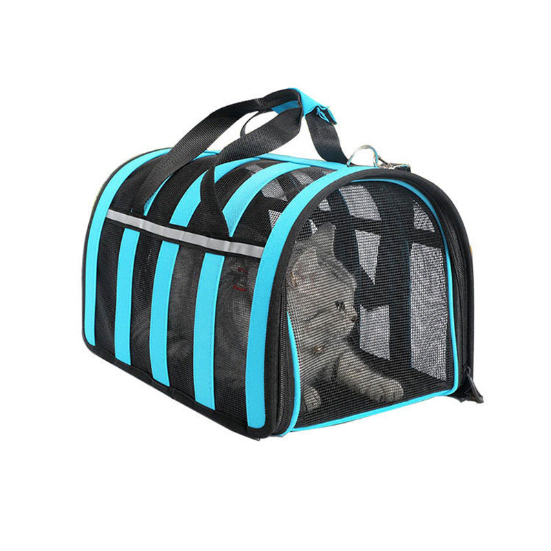 Portable Geometric Pet Bag