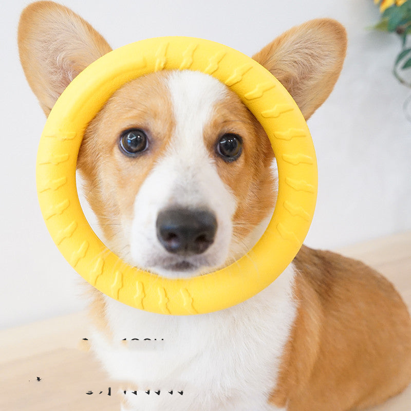 Pet Toy Bite Resistant Puppy Molar Interaction Ring