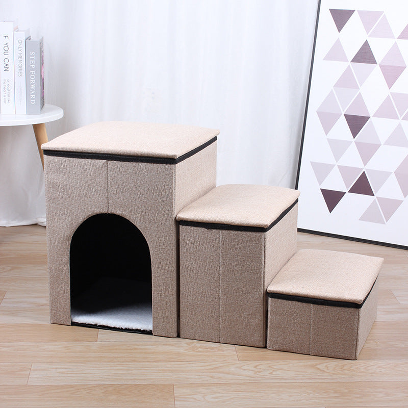 Multi-Functional Foldable Pet Stairs for All Seasons