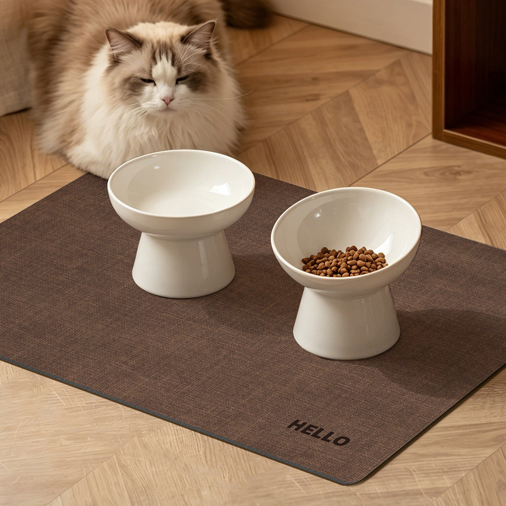 Non-Slip Wash-Free Waterproof Cat Feeding Mat