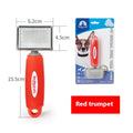 Fashion Comfortable Plastic Handle Pet Needle Comb