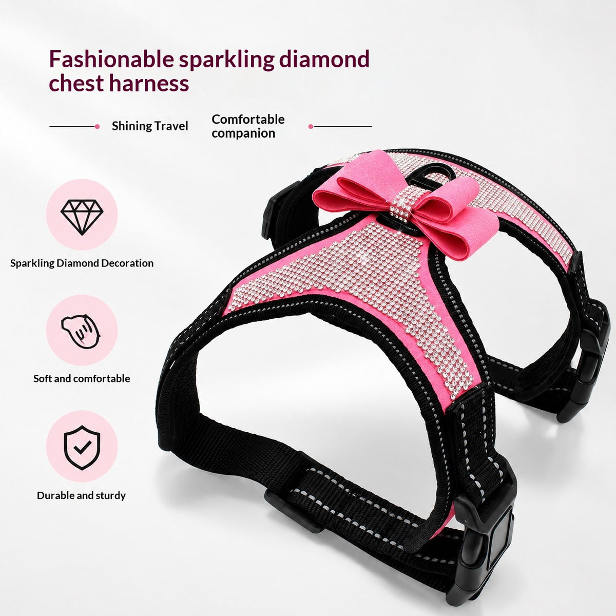Outdoor Harness for Small and Medium Dogs