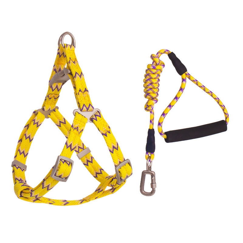 Climbing Harness Chest And Back Fashionable Traction Foam Handle Circular Rope