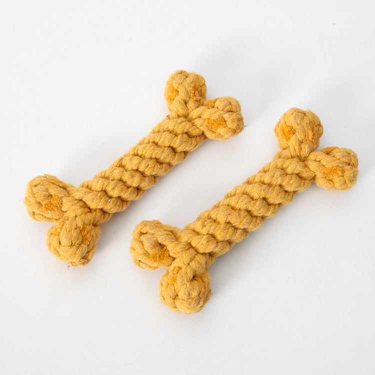 Cotton Rope Dog Bone Toy