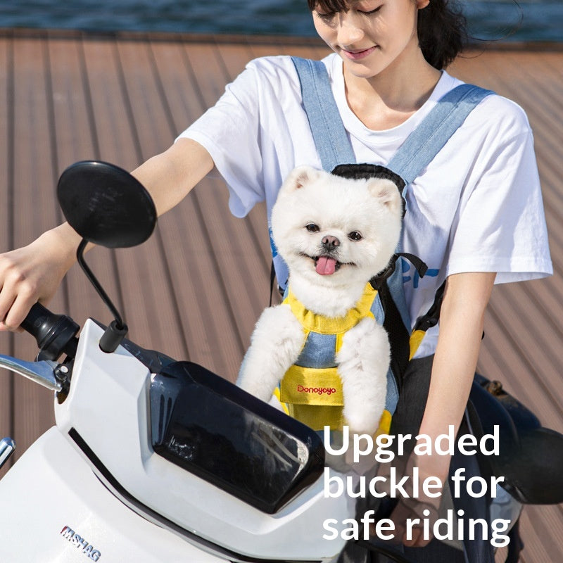 Portable Double-Shoulder Pet Backpack For Outings