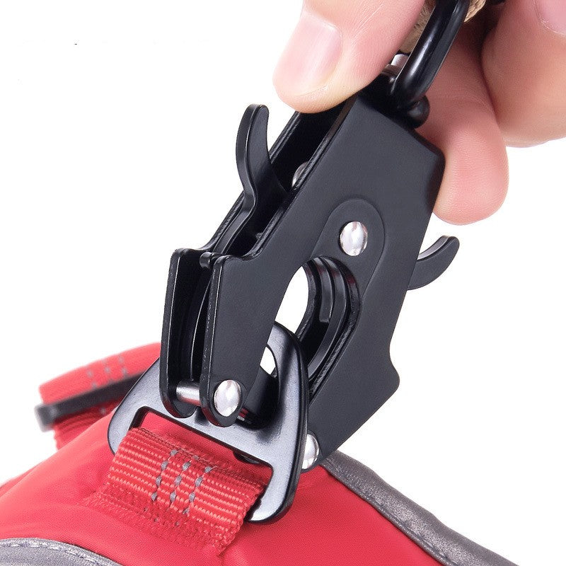 Reflective Explosion-Proof Impact Medium And Large Dog Frog Buckle Leash