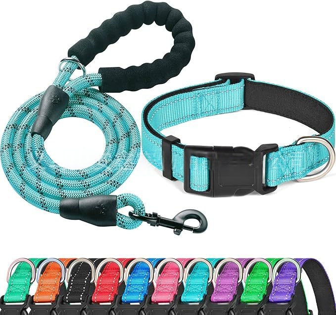 Dog Leash Set Extended And Thickened For Teddy Golden Retriever