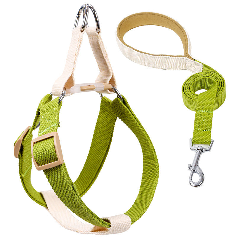 Vest-Style Drawstring Dog Leash