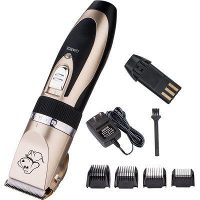 Charging And Inserting Pet Clippers