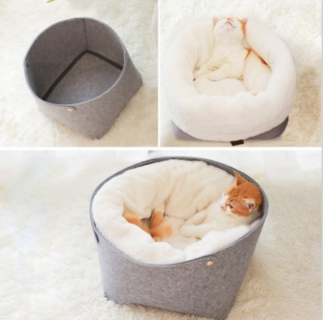 Detachable Pet Bed with Size Options