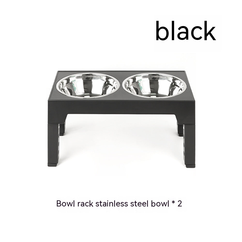 Lifting Slow Feeder Dog Bowl Rack