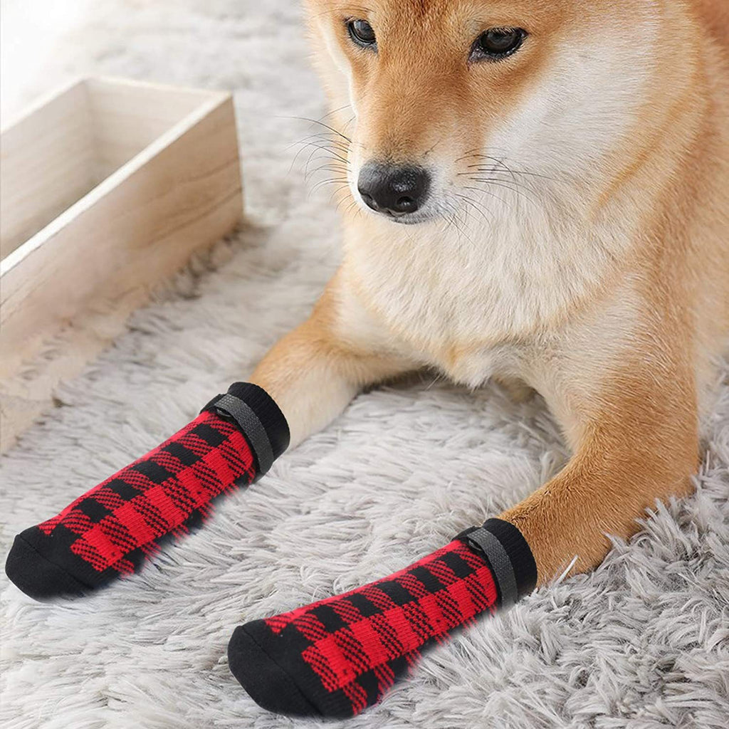 Dog Socks Booties Slide Proof And Anti-Drop Mute Medium Large Dog Golden Retriever