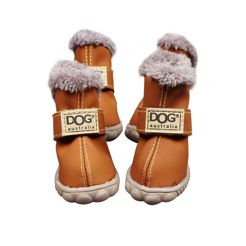 Thick Dog Snow Boots