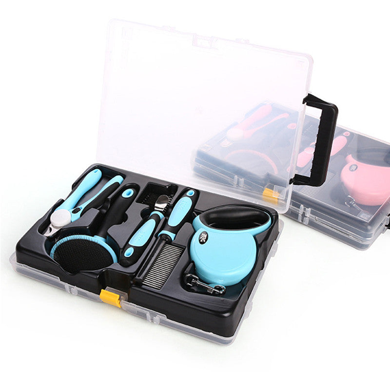 Five-Piece Pet Cleaning And Grooming Set