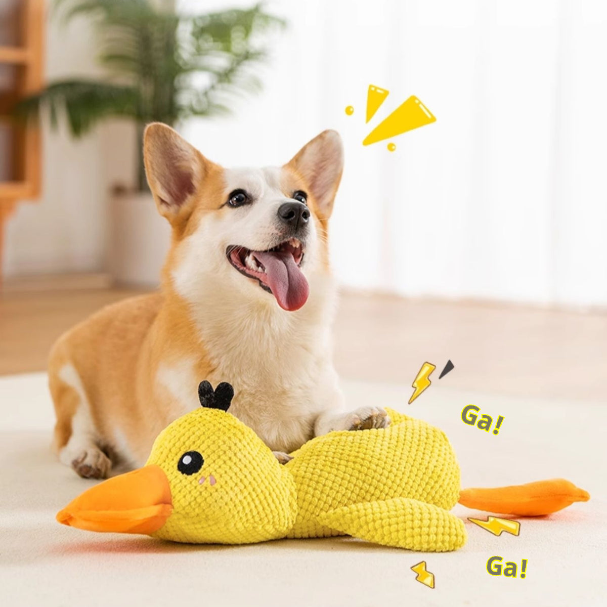 Dog Toy Bite-Resistant Molar Sound Self-Hi Relieving Stuffy Artifact