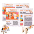 2-Pack Newspaper Crinkle Dog Toy