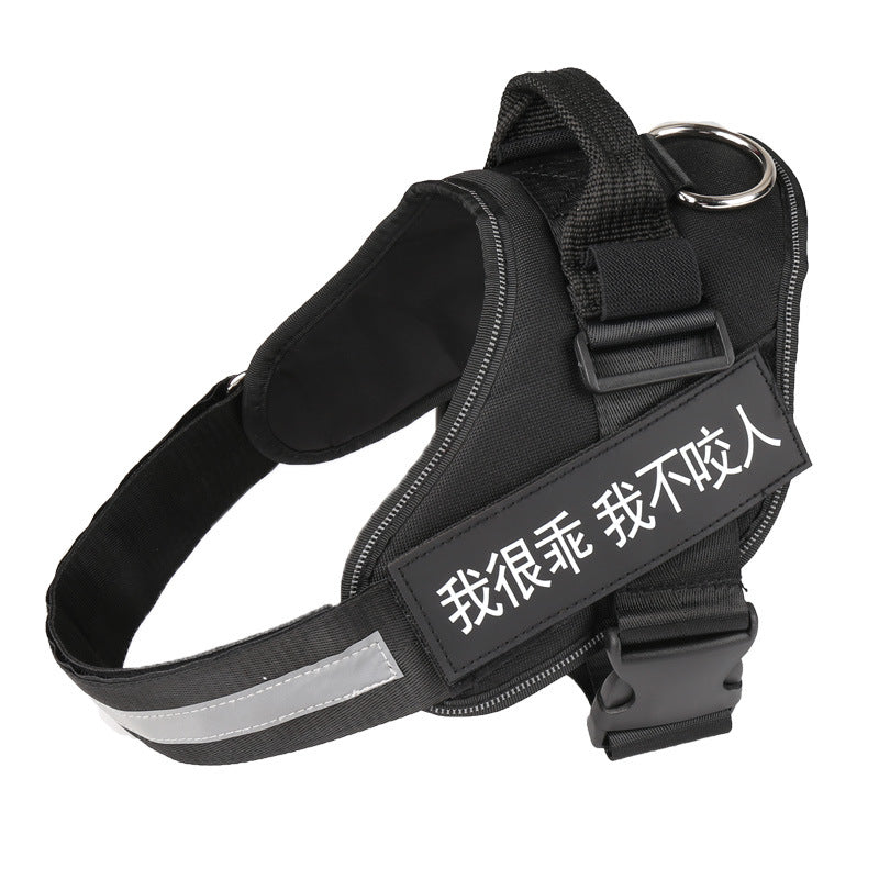 Nylon Dog Chest Harness And Leash