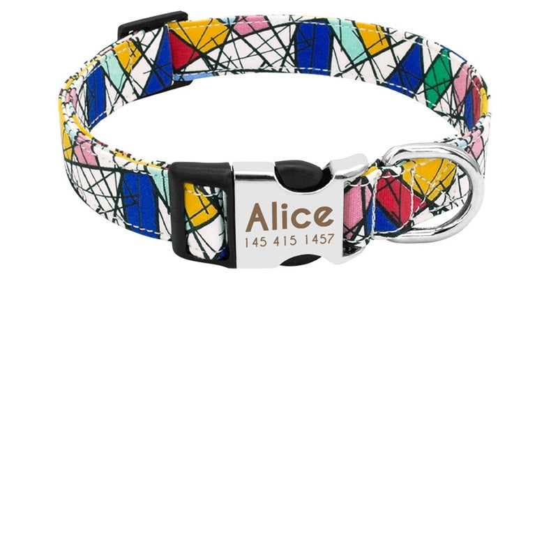 Custom Dog Collar With Engraving