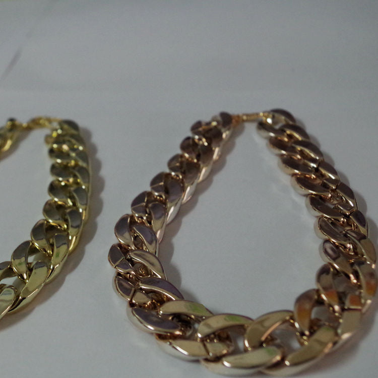 Pet Dog Jewelry Gold-Plated Necklace