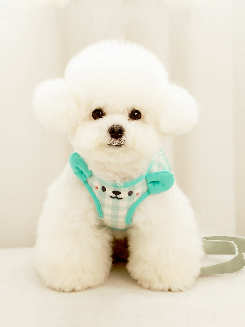 Vest-Style Dog Harness And Leash
