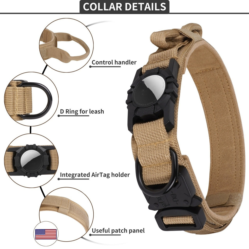 Waterproof Dog Collar with Protective Cover