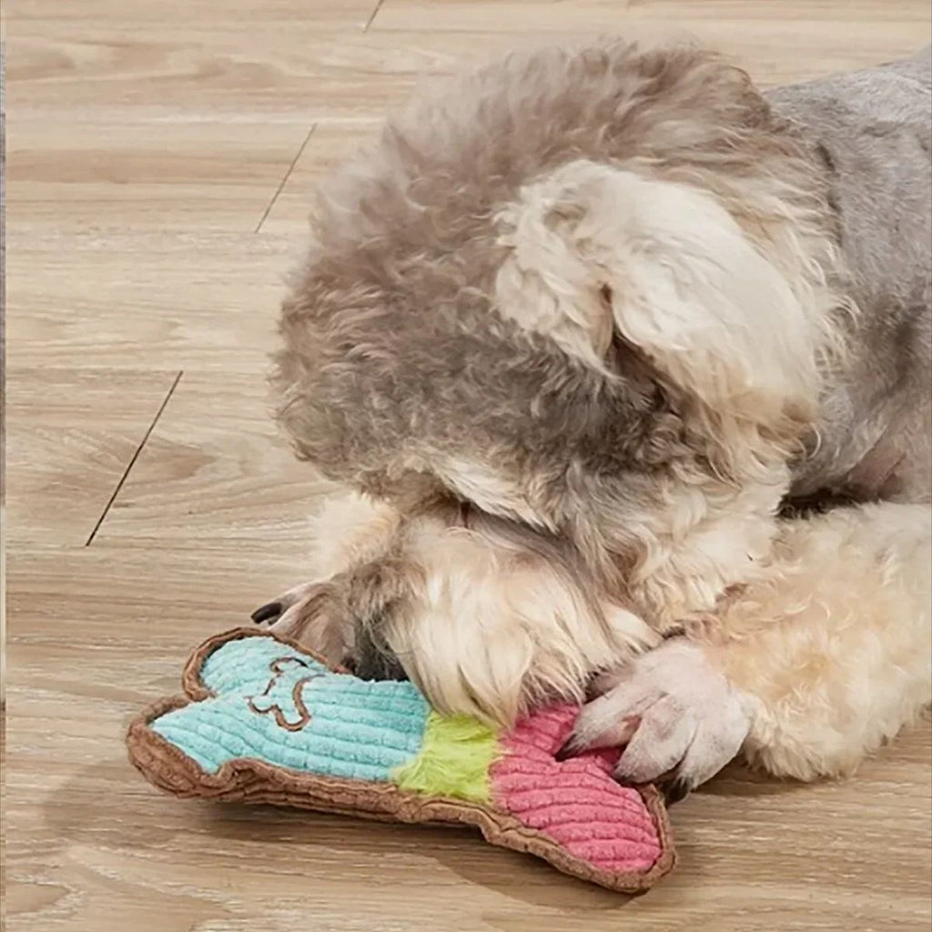 Dog Squeaky Toys, Plush Dogs Chew Toy For Small Medium Breed Puppy Teething Chewing Aggressive Interactive Birthday Gifts