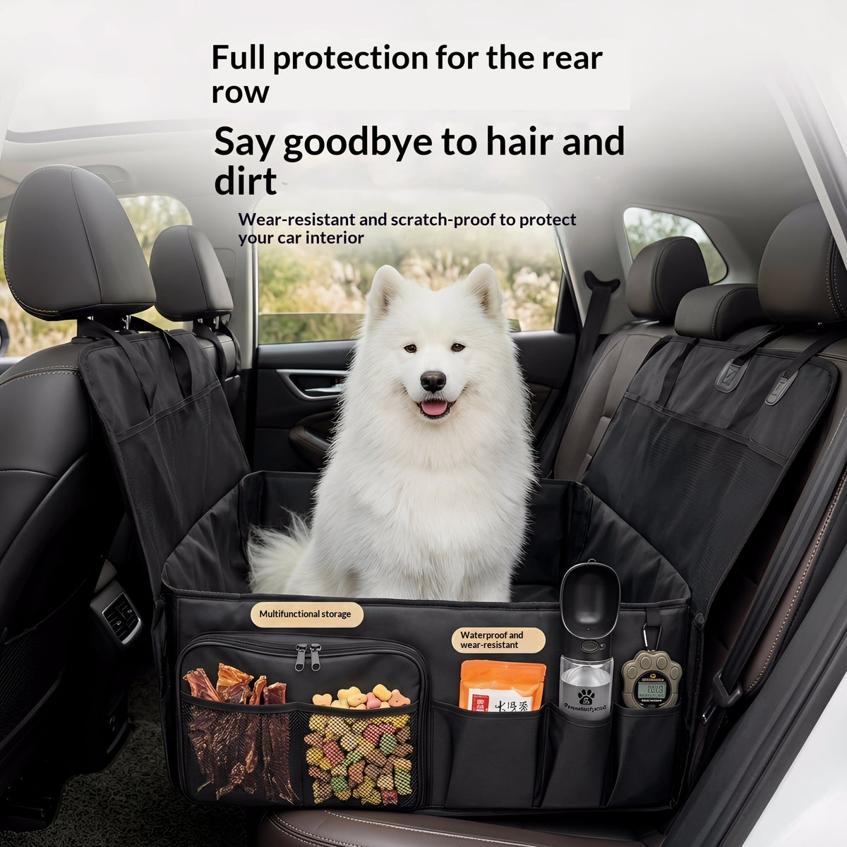 Waterproof Multifunctional Pet Car Seat Cover