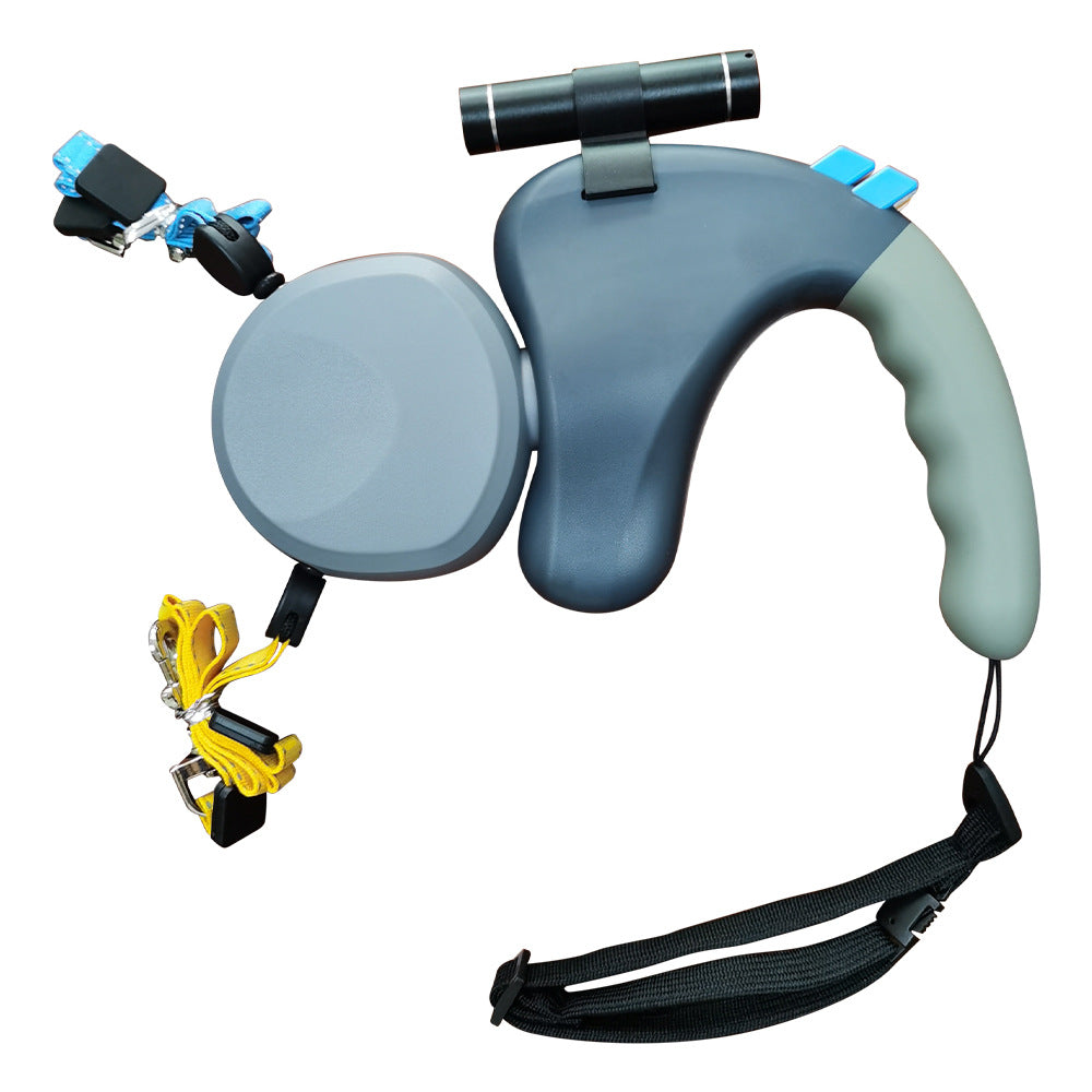 Pet Supplies Double-Headed Dog Walker Outdoor