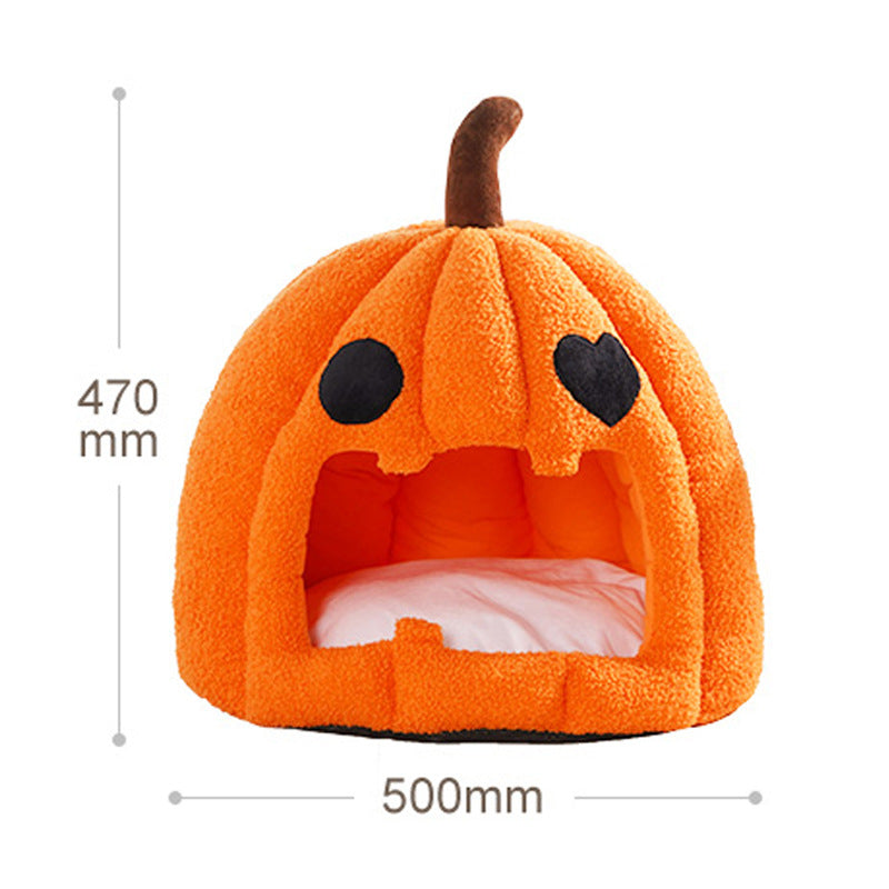 Semi-Enclosed Warm And Removable Pet Nest