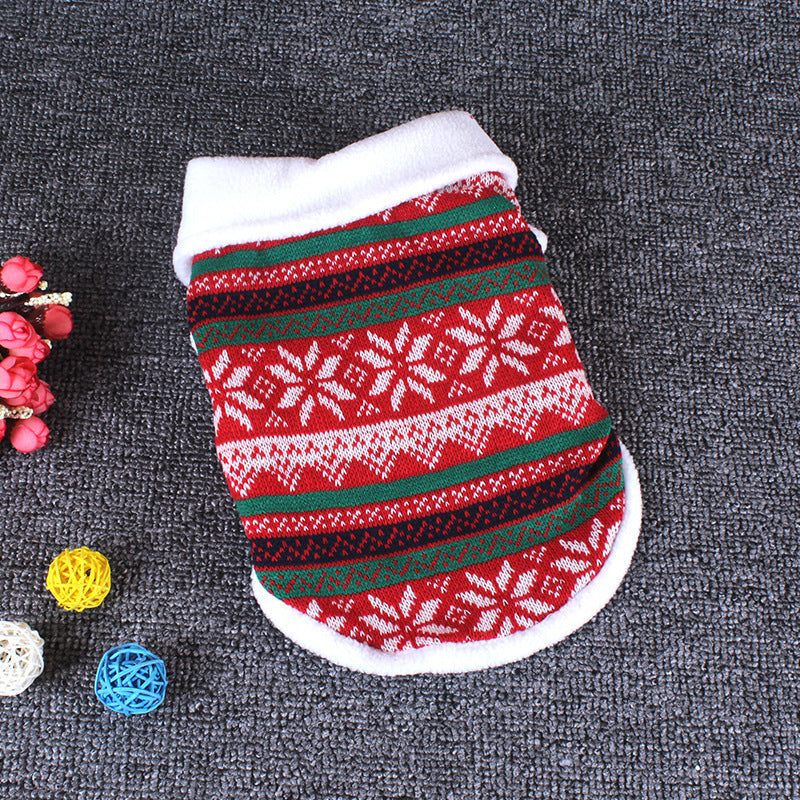 Dog Christmas Fall Winter Sweater
