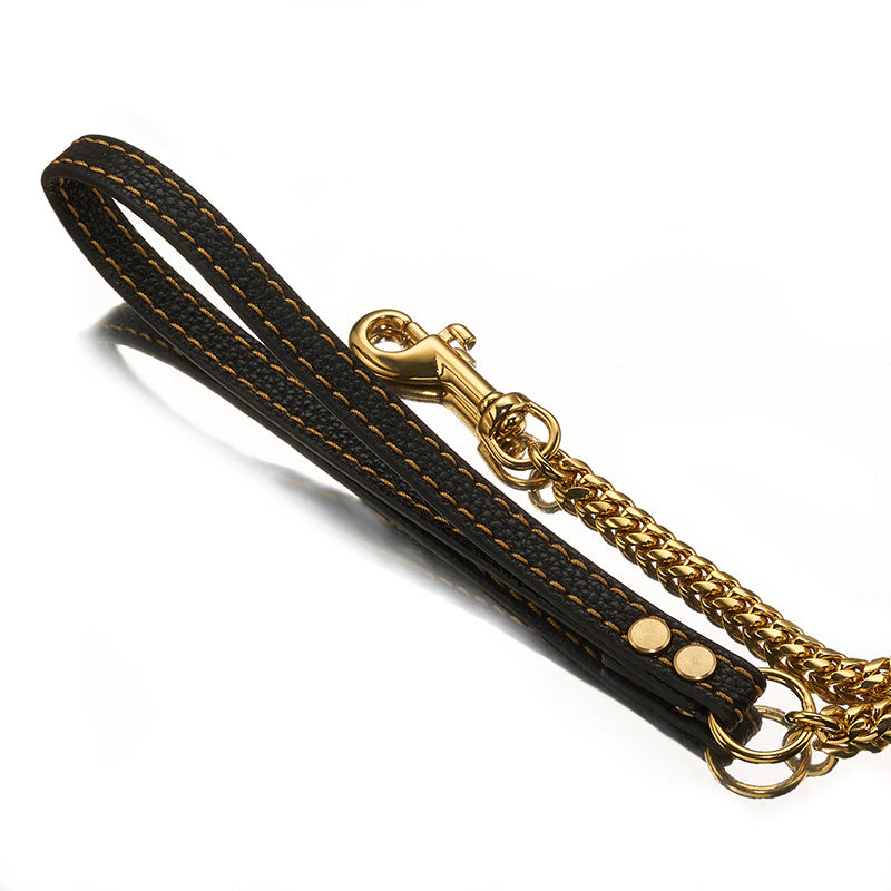 Stainless Steel Cuban Link Chain Hand Holding Rope