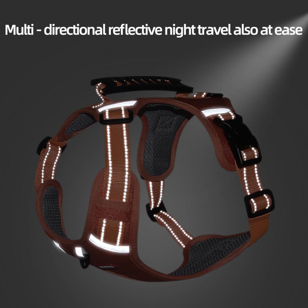 Adjustable Breathable Reflective Dog Harness Vest