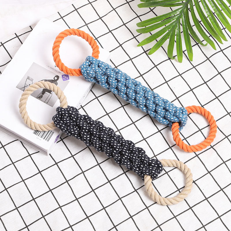 Sturdy And Bite-Resistant Dog Tug-Of-War Toy
