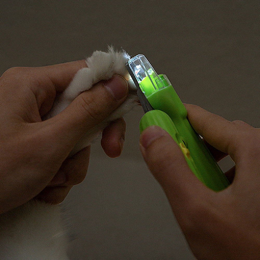 Led Blood Line Multifunctional Pet Nail Clipper