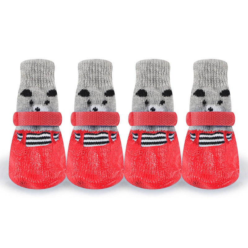 Water and Dirt Resistant Dog Ankle Socks