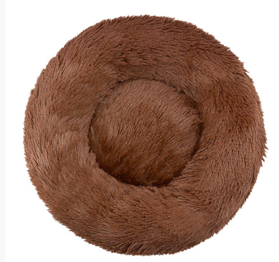 Plush Warm Dog Bed for Winter