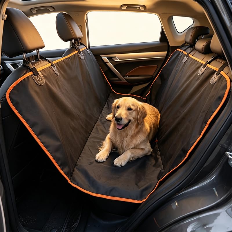 Waterproof Scratch Proof Dog Car Back Seat Cover