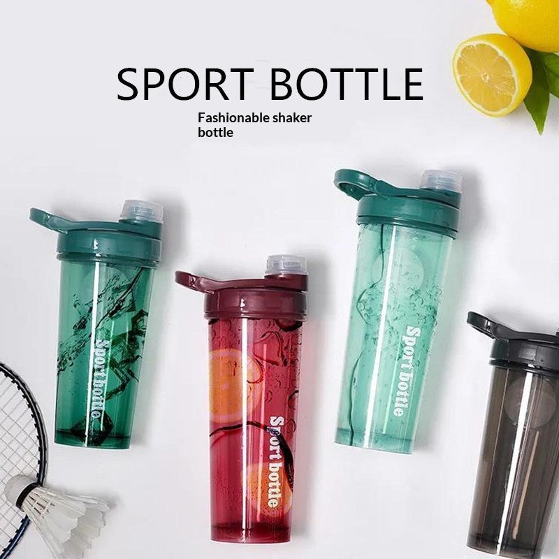 Large-Capacity Portable Travel Shaker Cup Water Bottle Mixing Mug