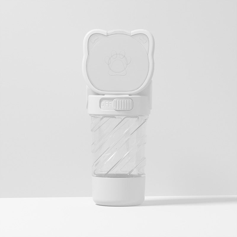 Three-Purpose Pet Water Cup With Garbage Box
