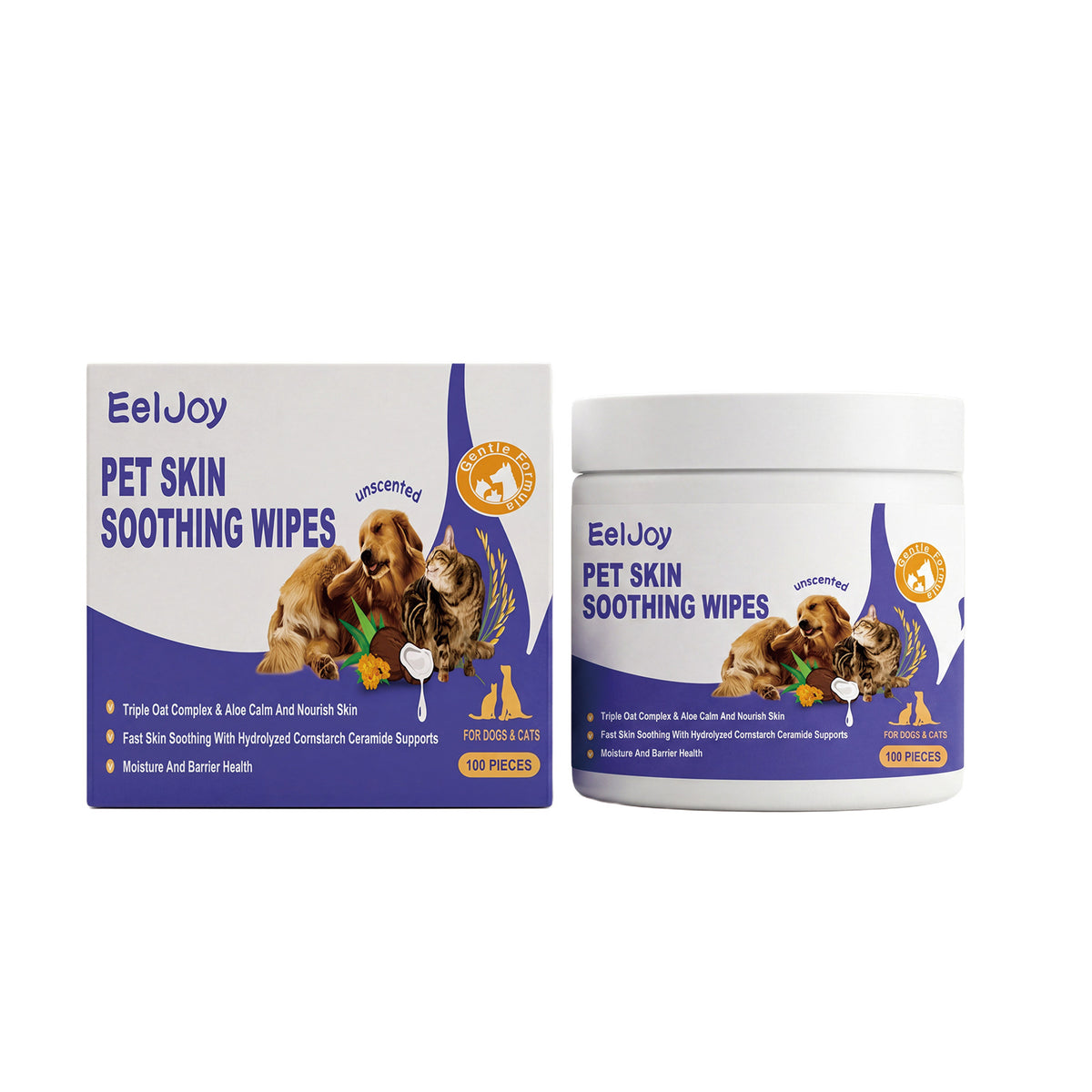 Pet Cleaning Wipes Daily Convenient Pet Hair Comfortable Clean And Mild Cleaning Wipes