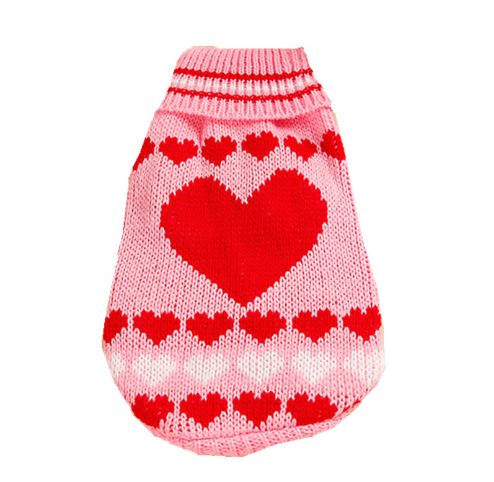Christmas Knitted Turtleneck Pet Sweater