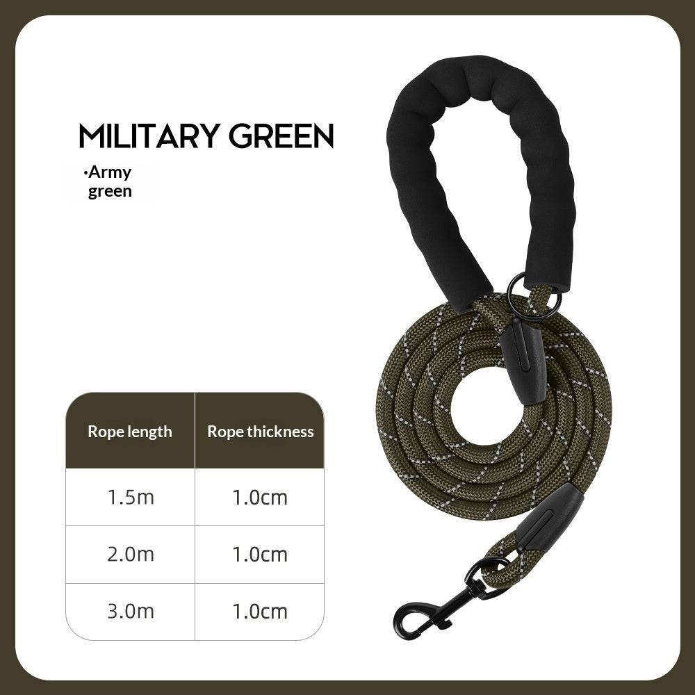 Thickened Reflective Durable Nylon Dog Leash