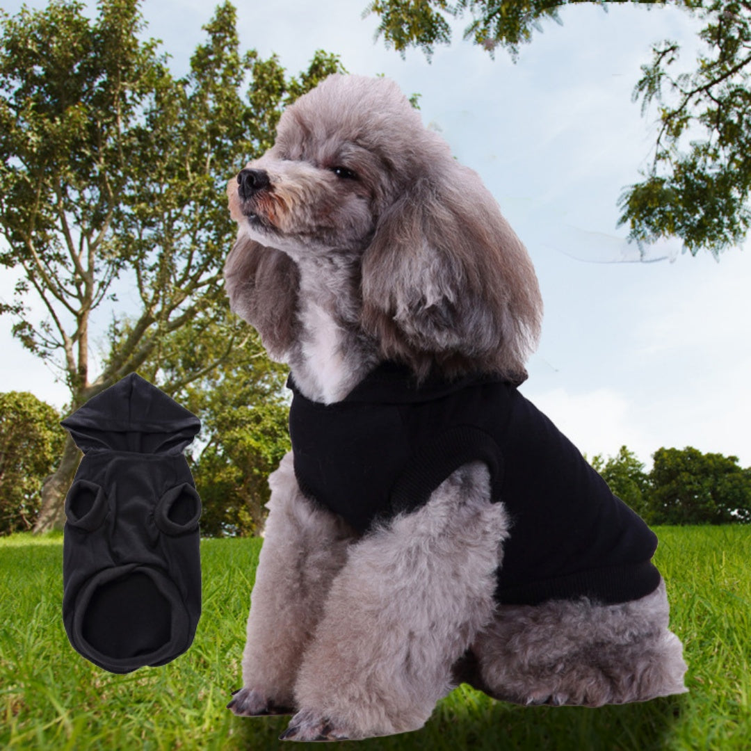 Thin Pullover Hooded Dog T-Shirt