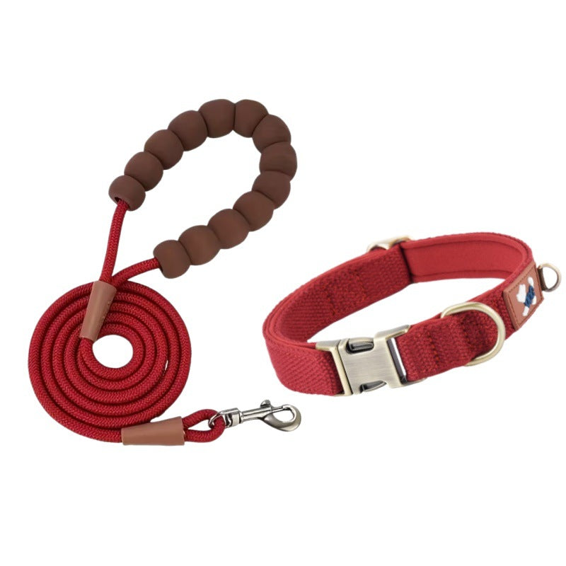 Adjustable Dog Collar With Cotton Lining