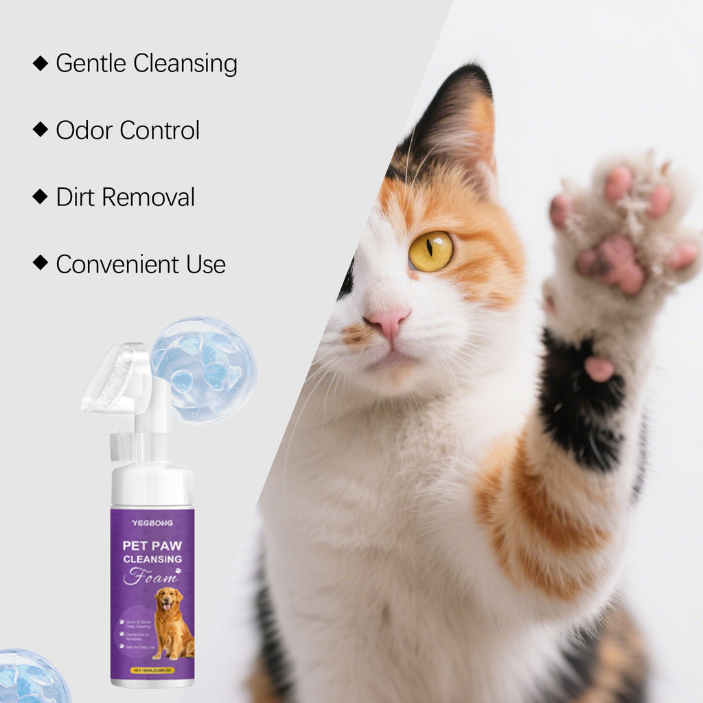Pet Paw Cleansing Foam