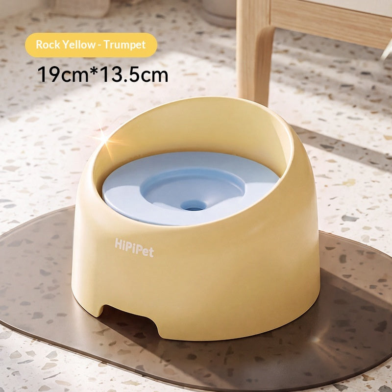 Large-Capacity Non-Drip Water Bowl With Neck Support